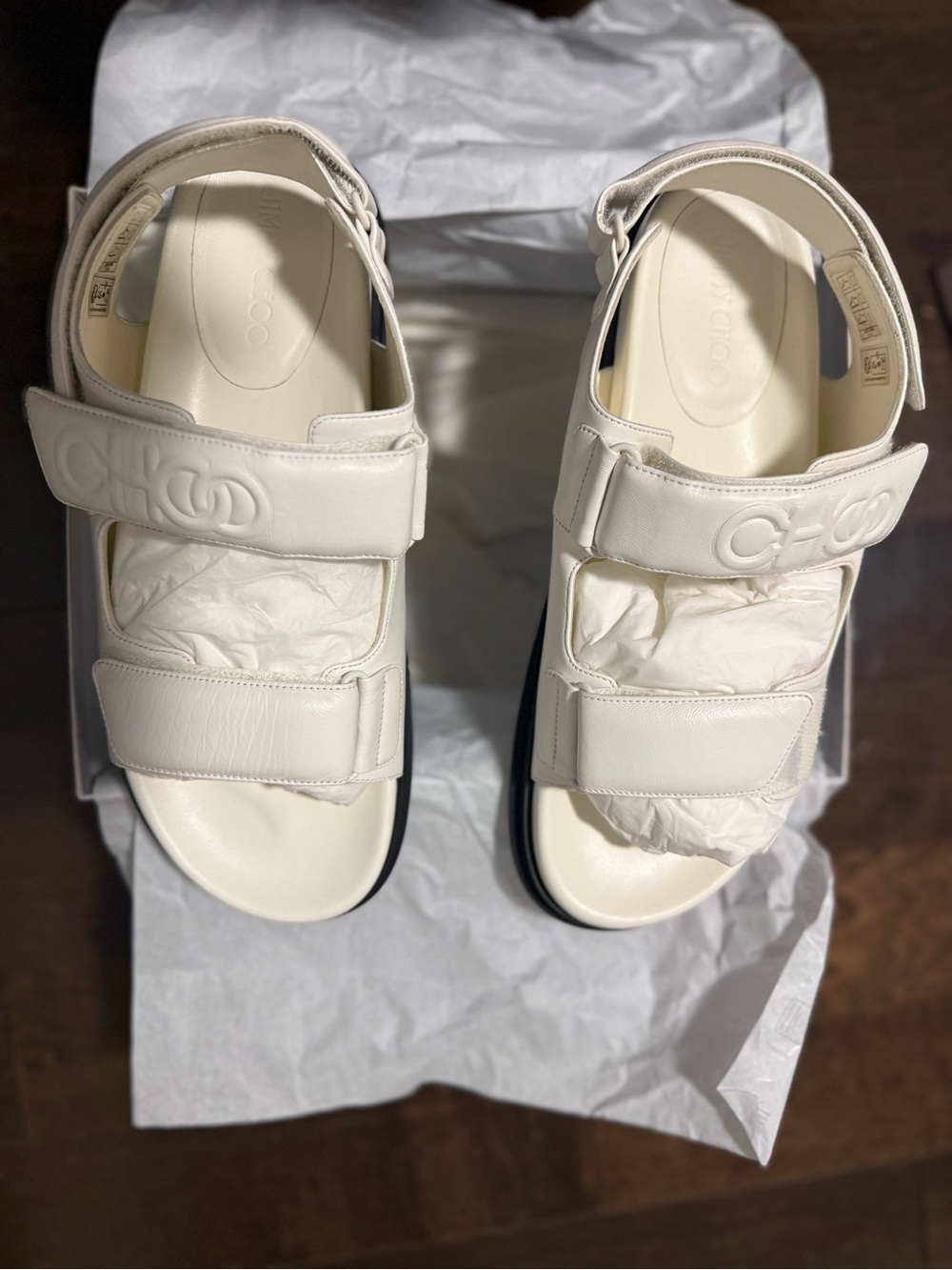Jimmy Choo Lug Sandals